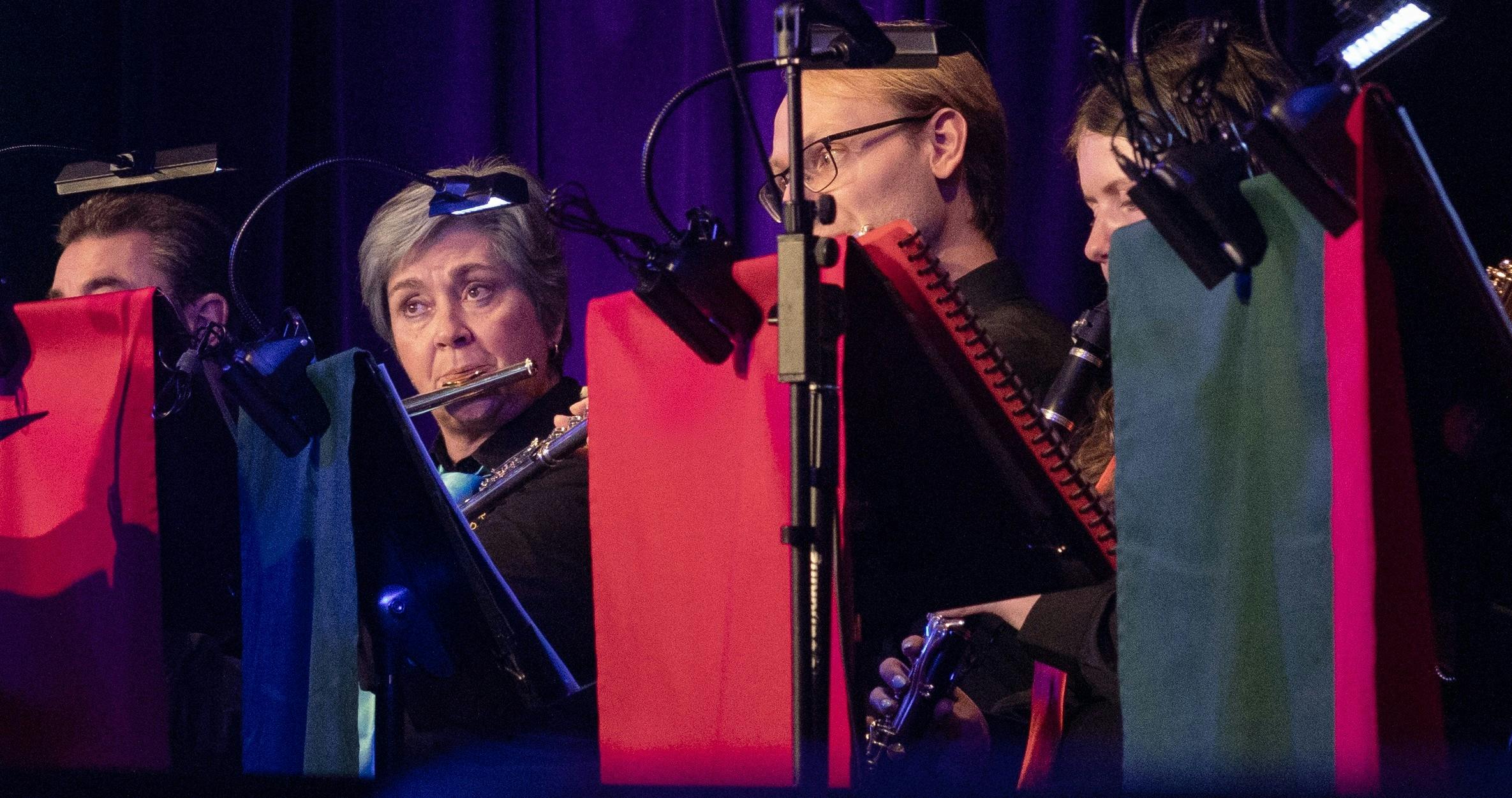 Flautists in the band