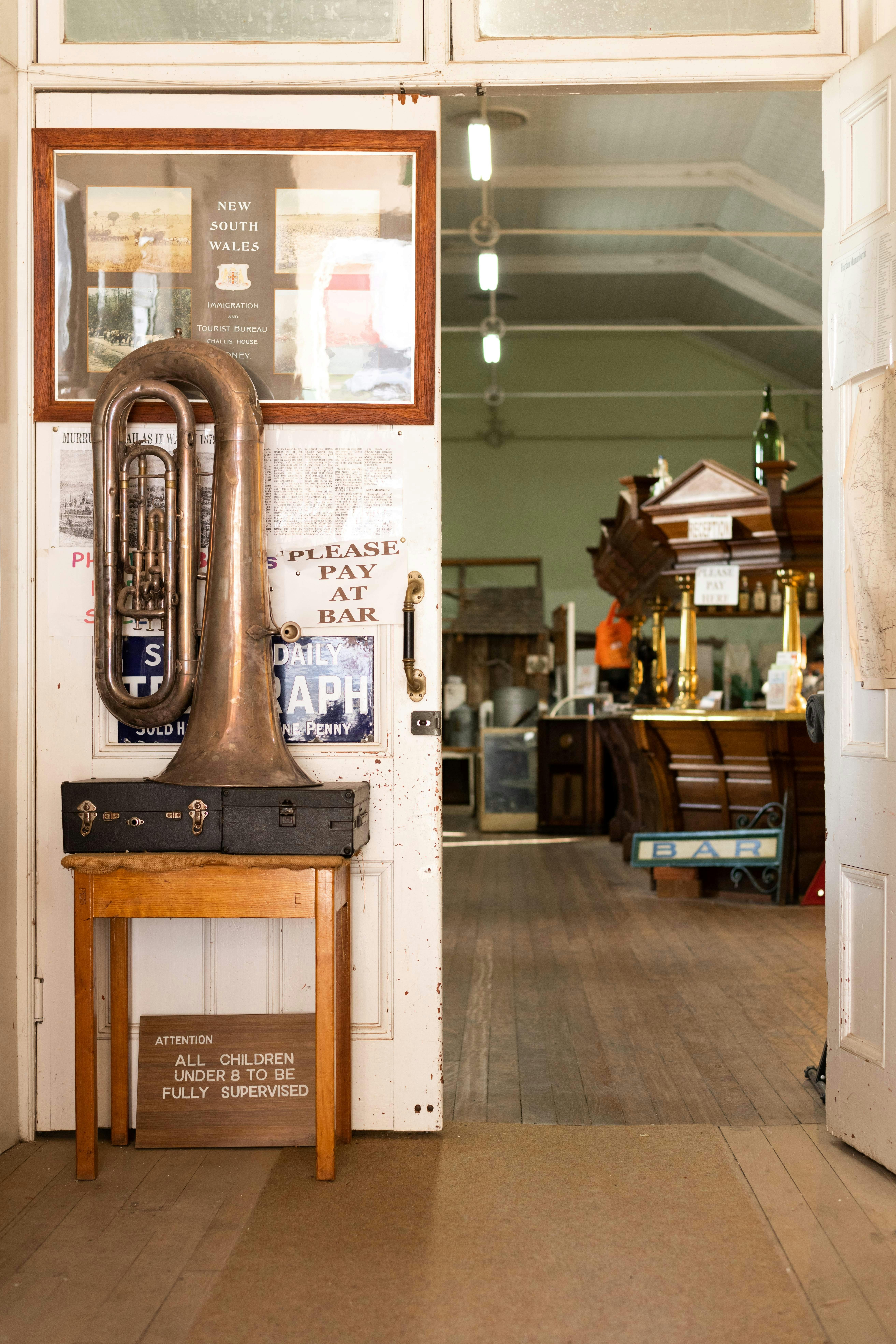 inside the museum