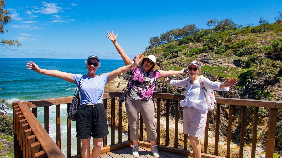 A great girls day out with private tour guide Anita from Brisbane Nature Tours