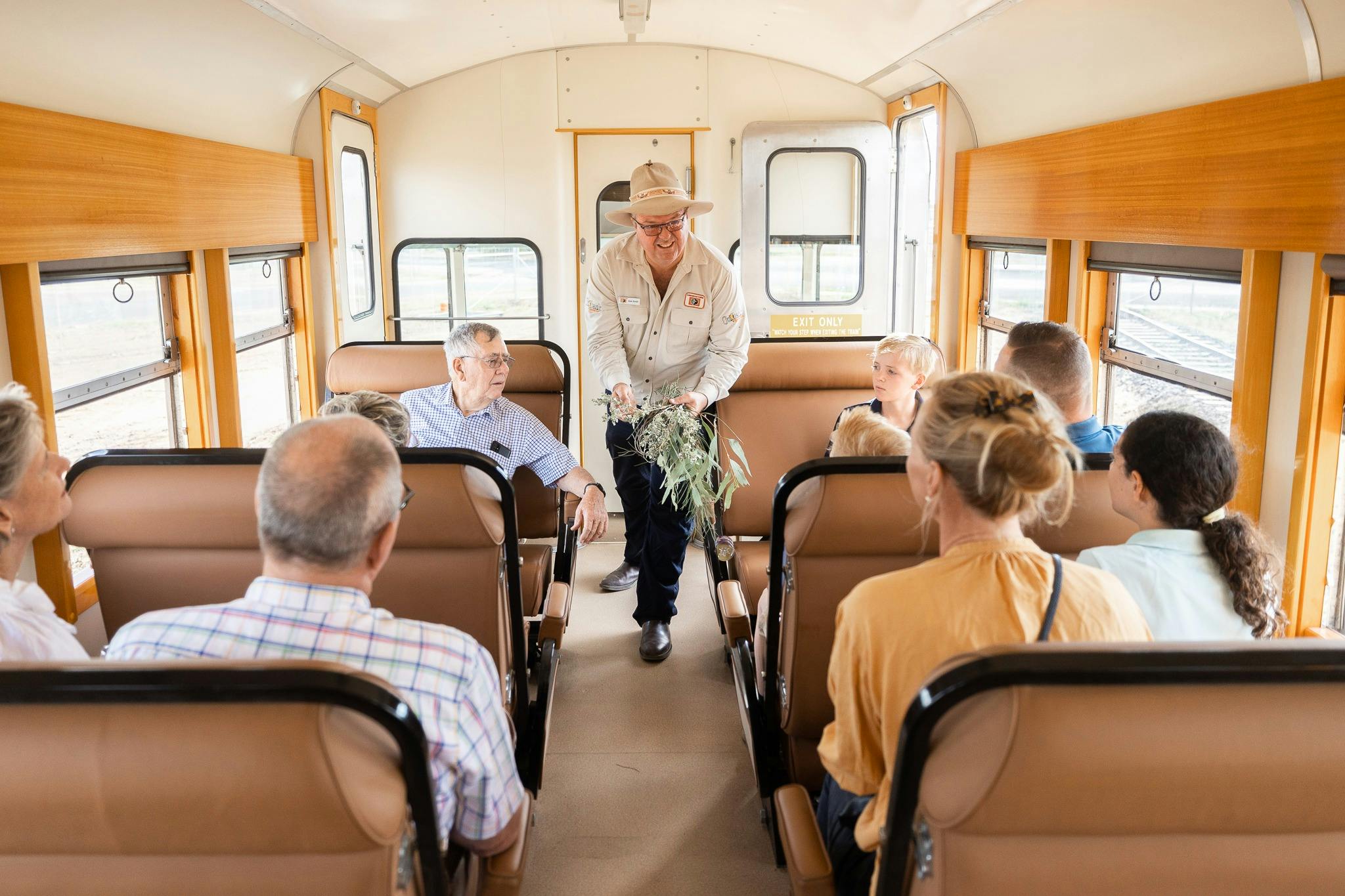 Travel on historic railmotors