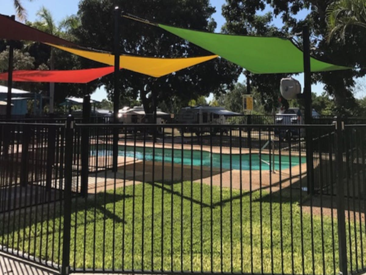 Inviting Pool for the family to cool down in