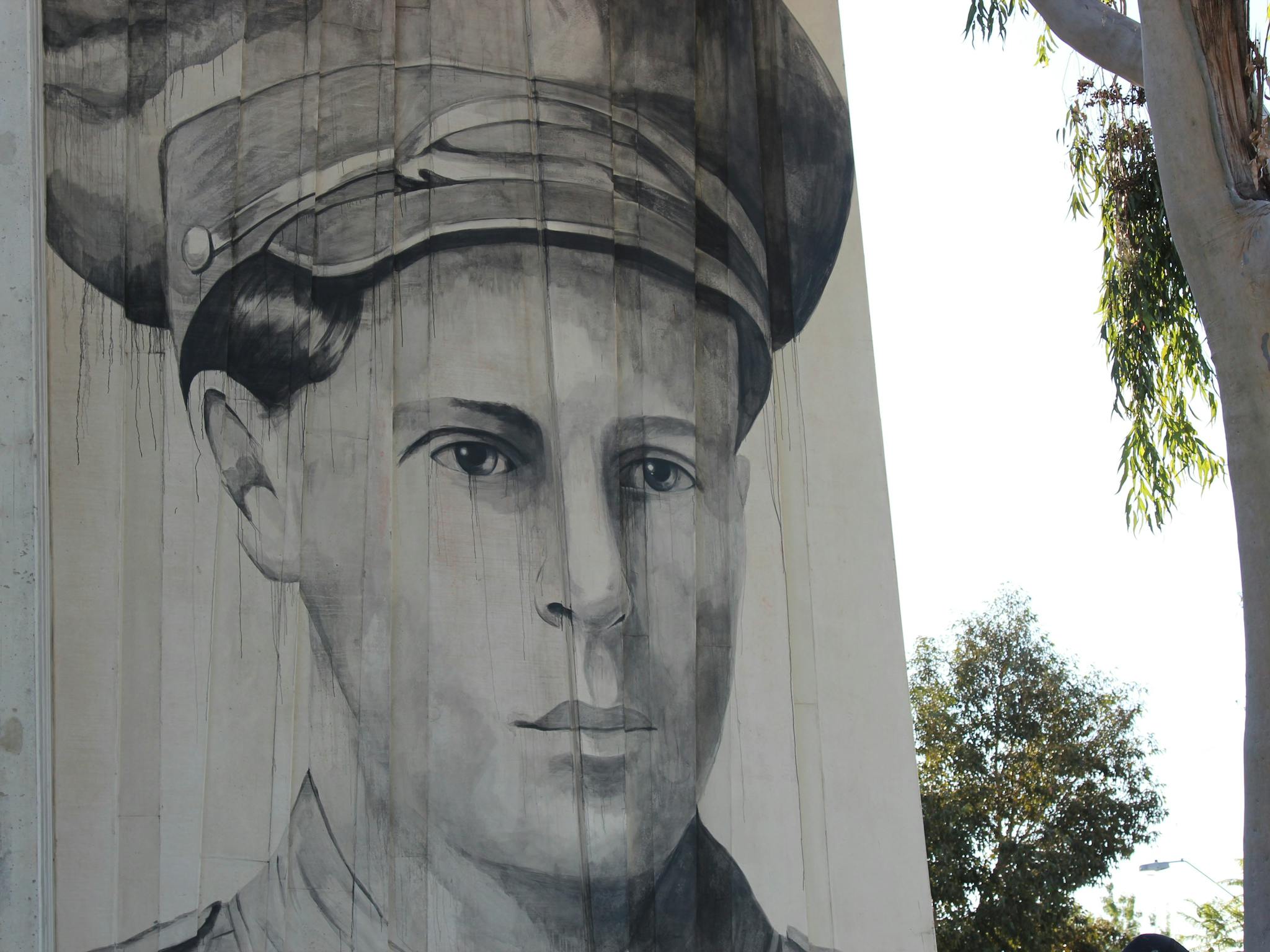 Mural painted by artist Cam Scale