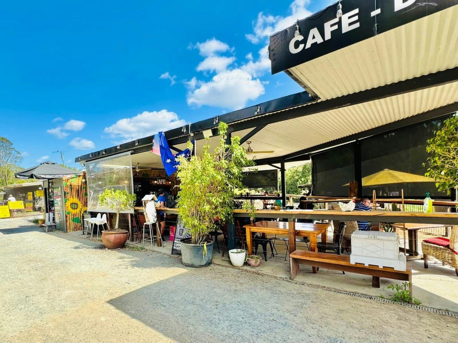 Cafe outside