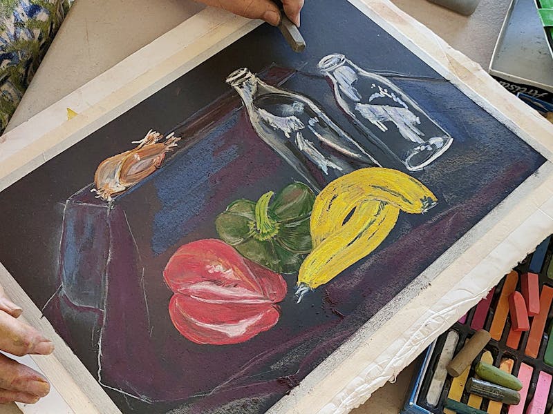Soft Pastel Drawing Group image