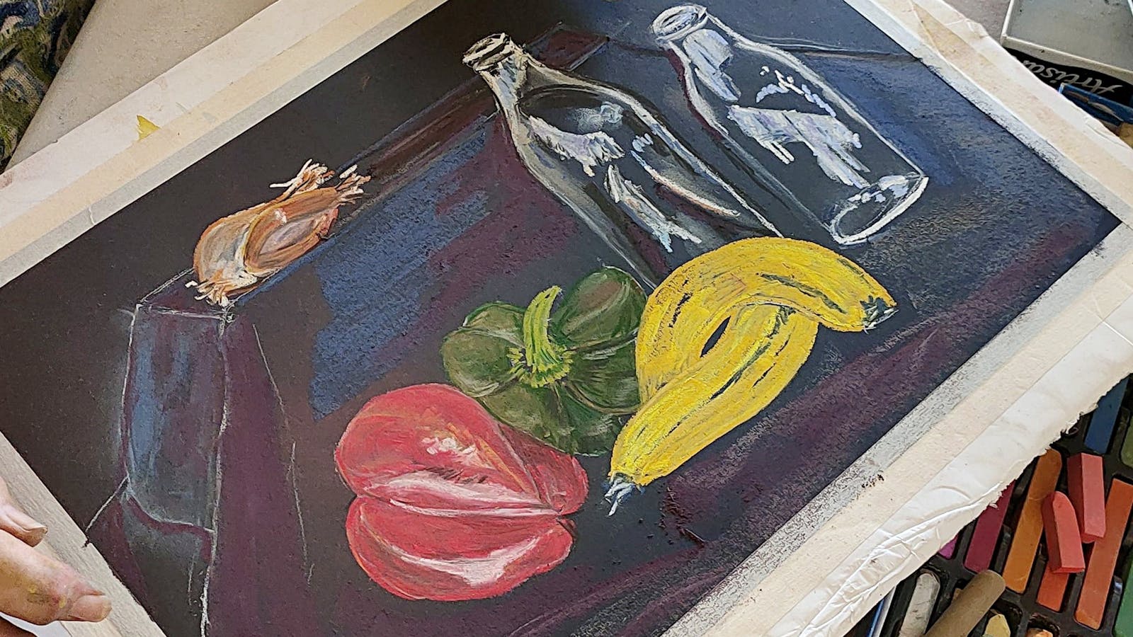 Soft Pastel Drawing Group