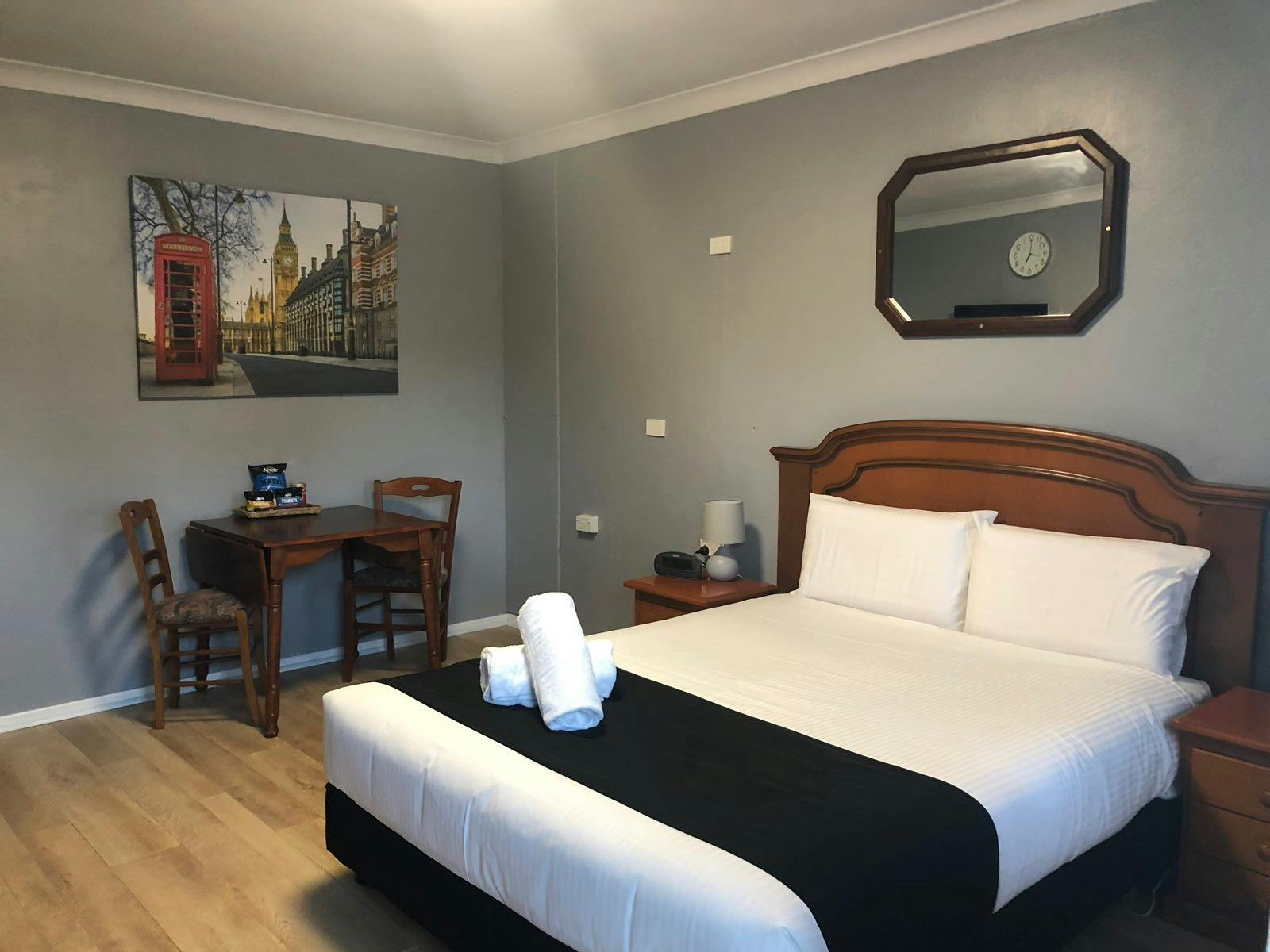 アップグレードされた部屋