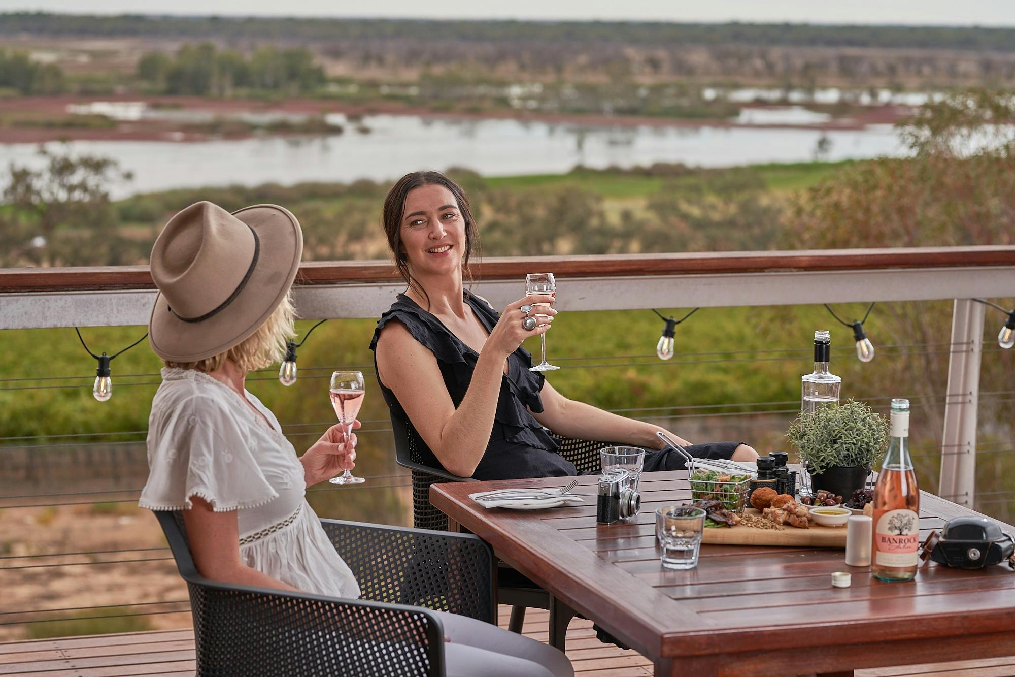 Dining at Banrock