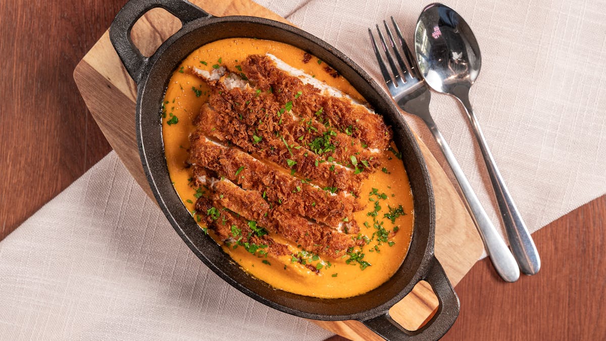 Chicken Katsu Fonduta