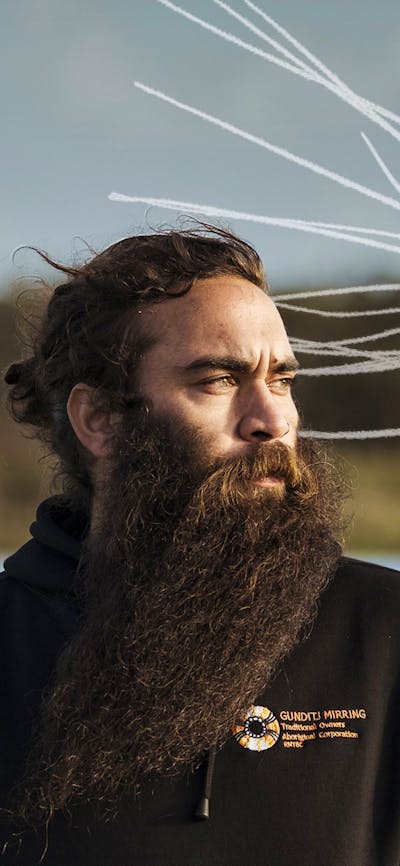 Photo of Budj Bim ranger Aaron Morgan