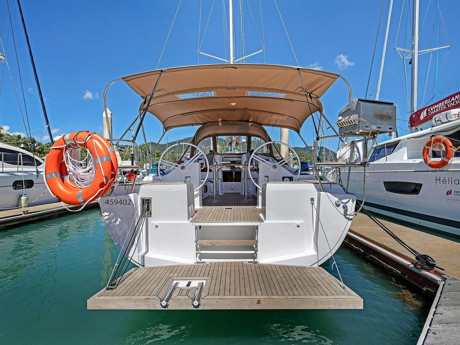 Elan Impression 45.1 - swim platform