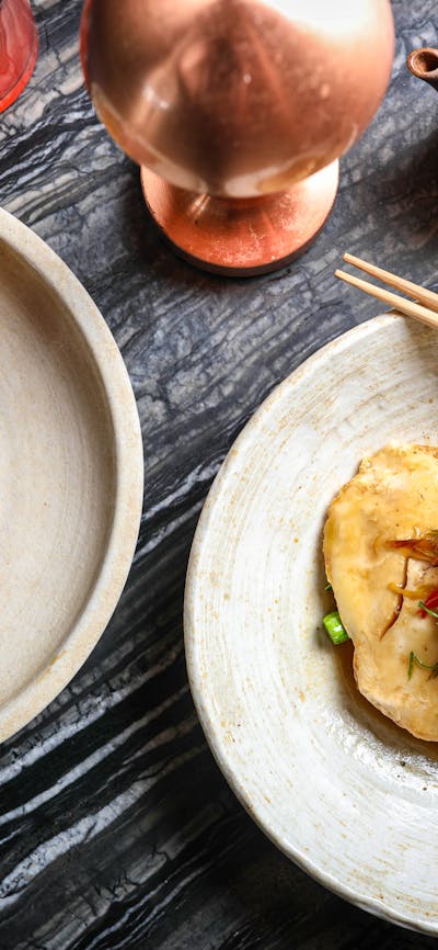 Beef and snapper options on the menu for Inka's Express Lunch in Canberra CBD