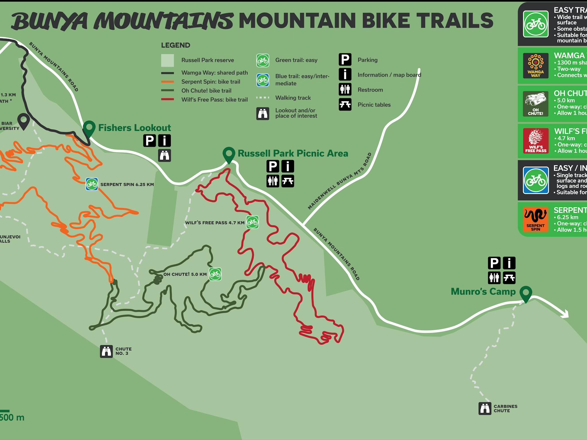Explore the different trails offered in the scenic Bunya Mounts. Explore the different trails offered in the scenic Bunya Mounts.