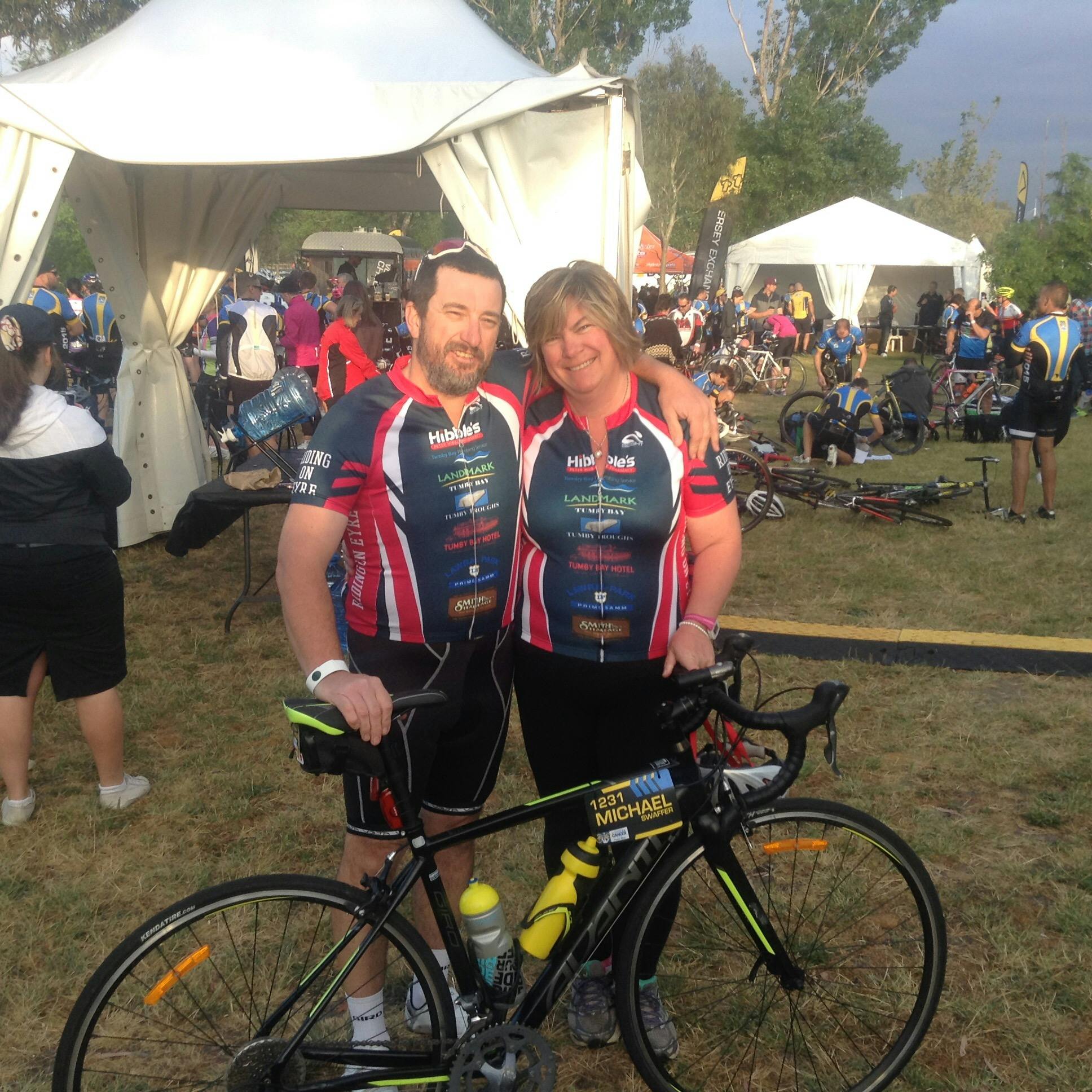Us at Micks Melbourne ride