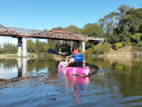 Canoeing at Clarence Town