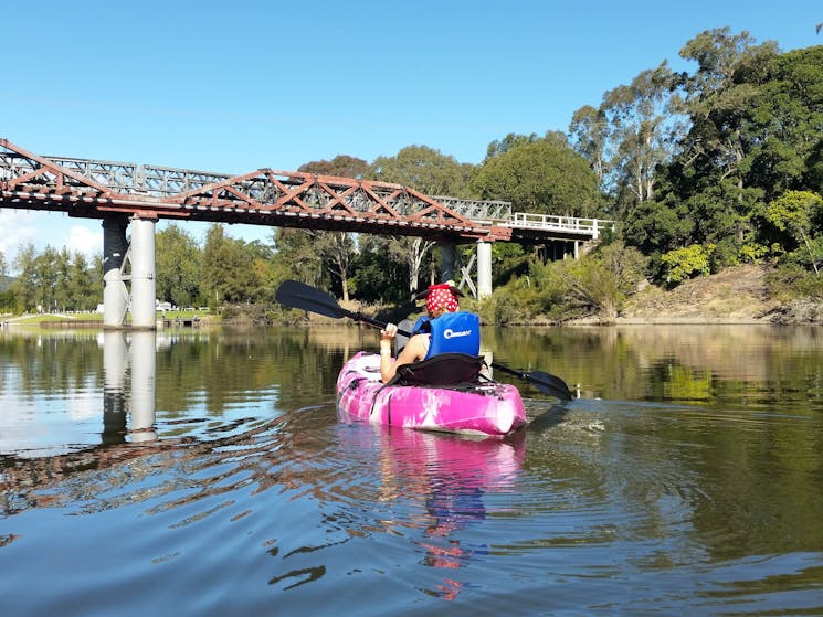 Canoeing on the Williams River Clarence Town