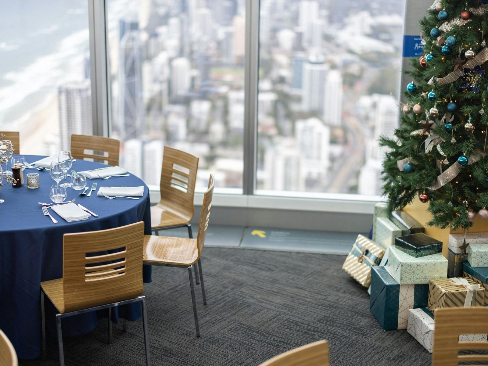 Corporate Christmas in the Clouds at SkyPoint