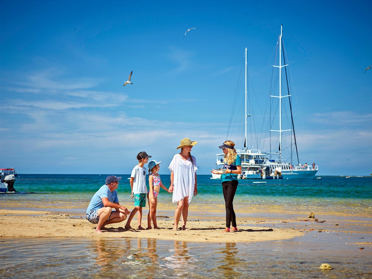 Marine biologist island walk