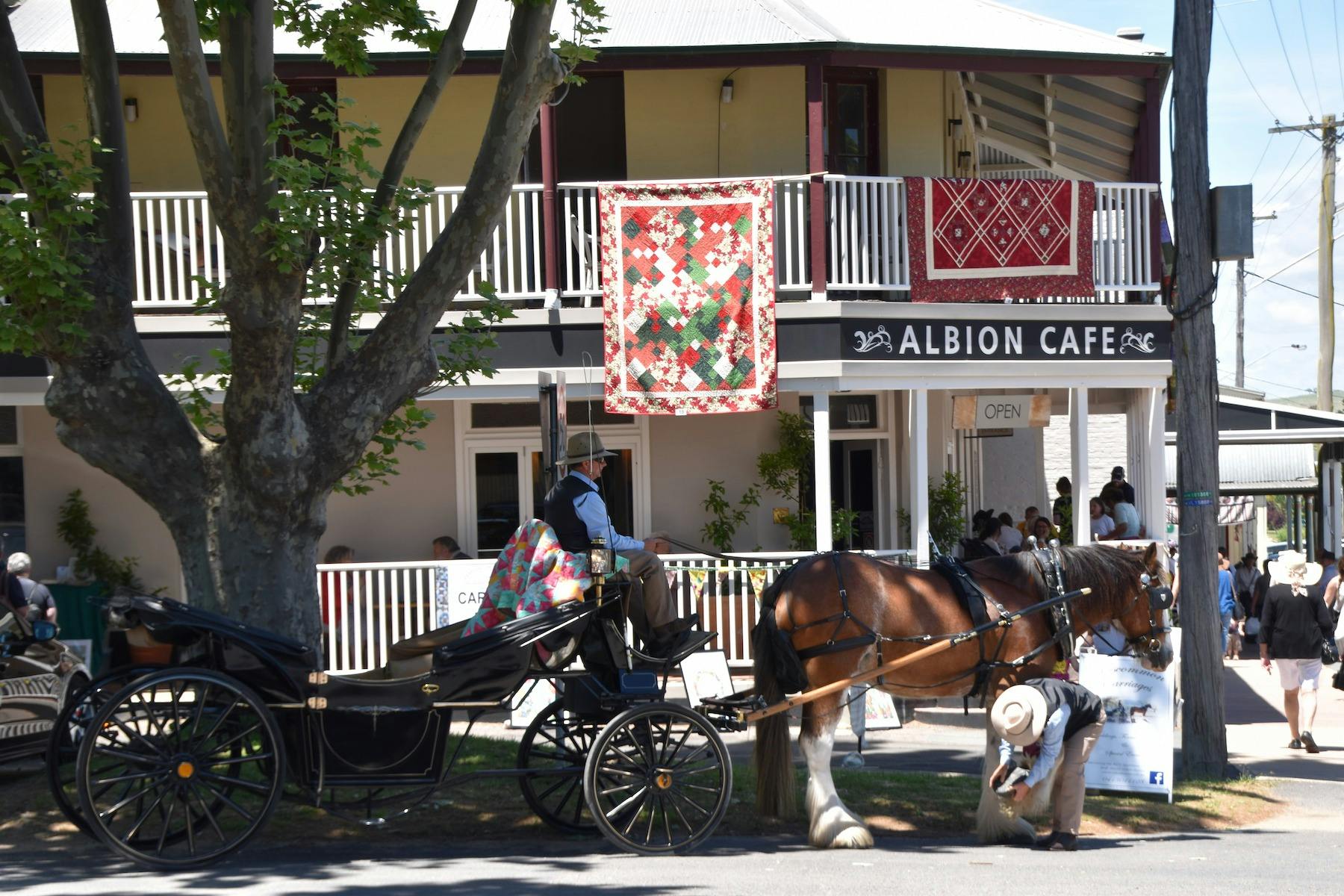 Braidwood Airing of the Quilts