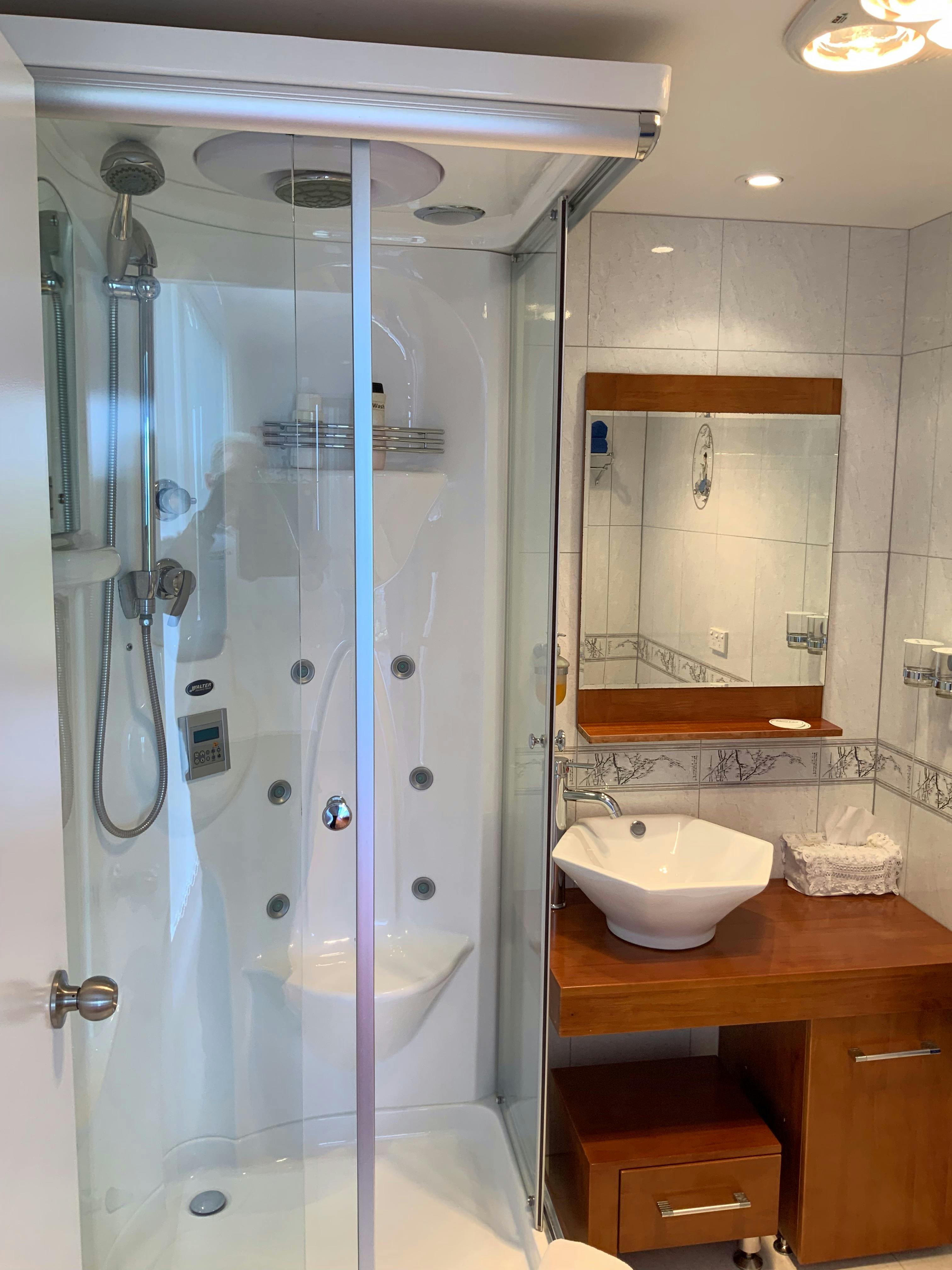 shower room deck rooms