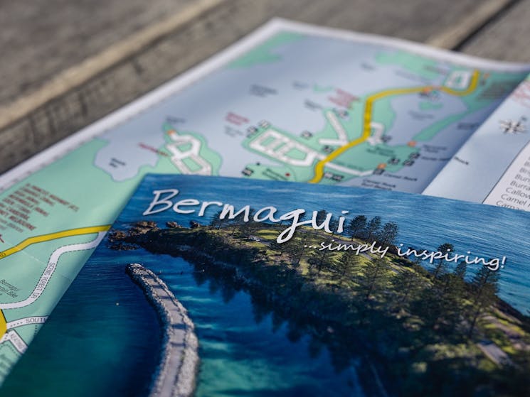 Bermagui visitor guide with local area map