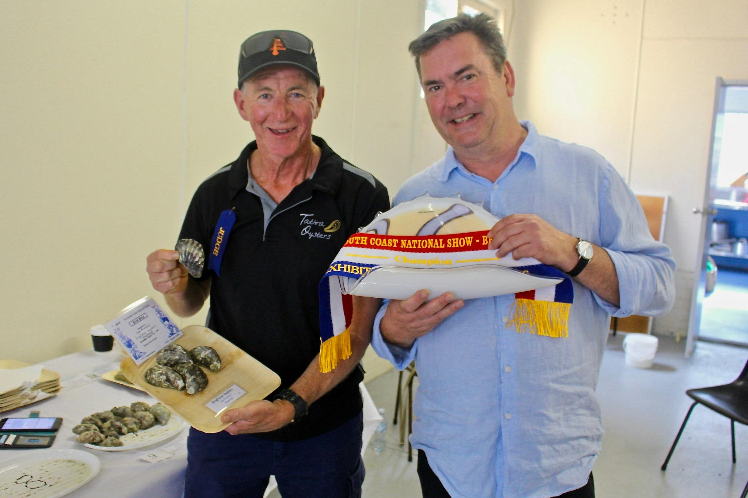 State and national acclaimed Oyster grower