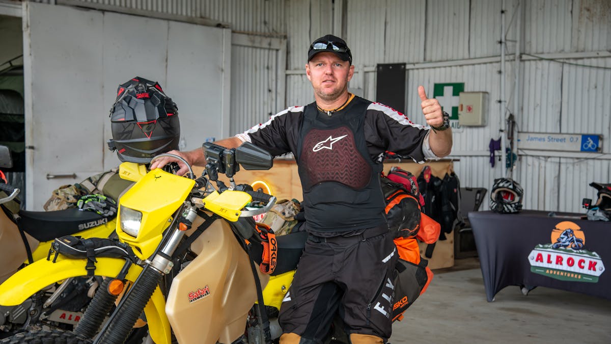 Dirt Bike Tour Guide Jonno Alrock