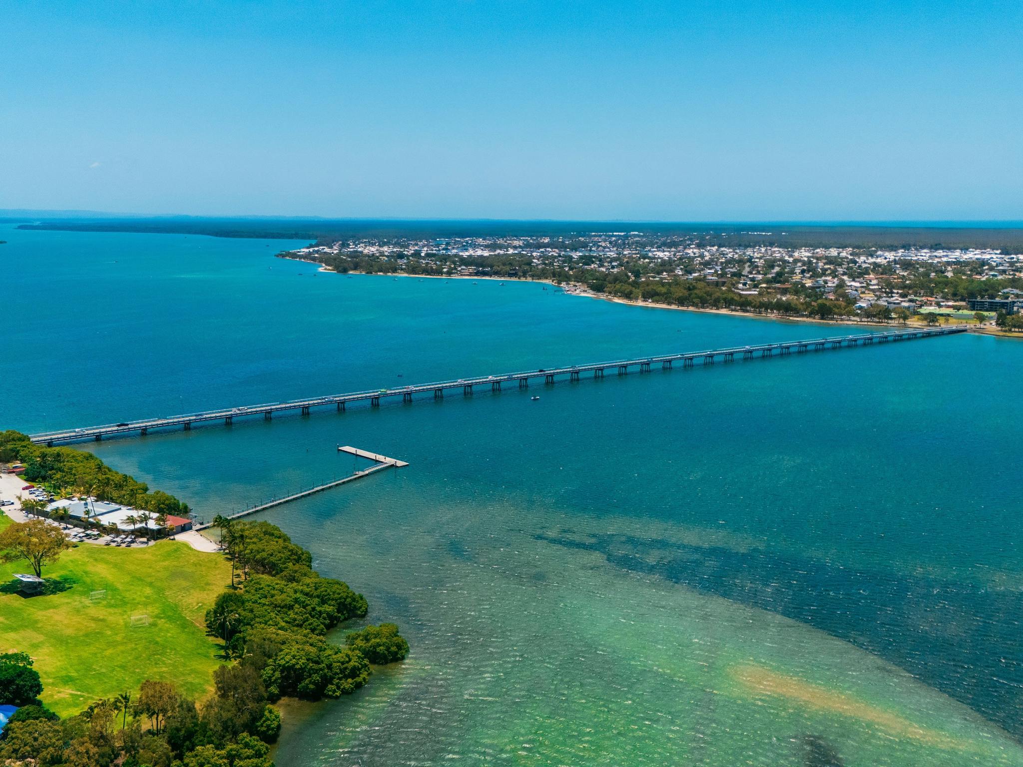 Photo of Bribie Island Bridge Photo of Bribie Island Bridge