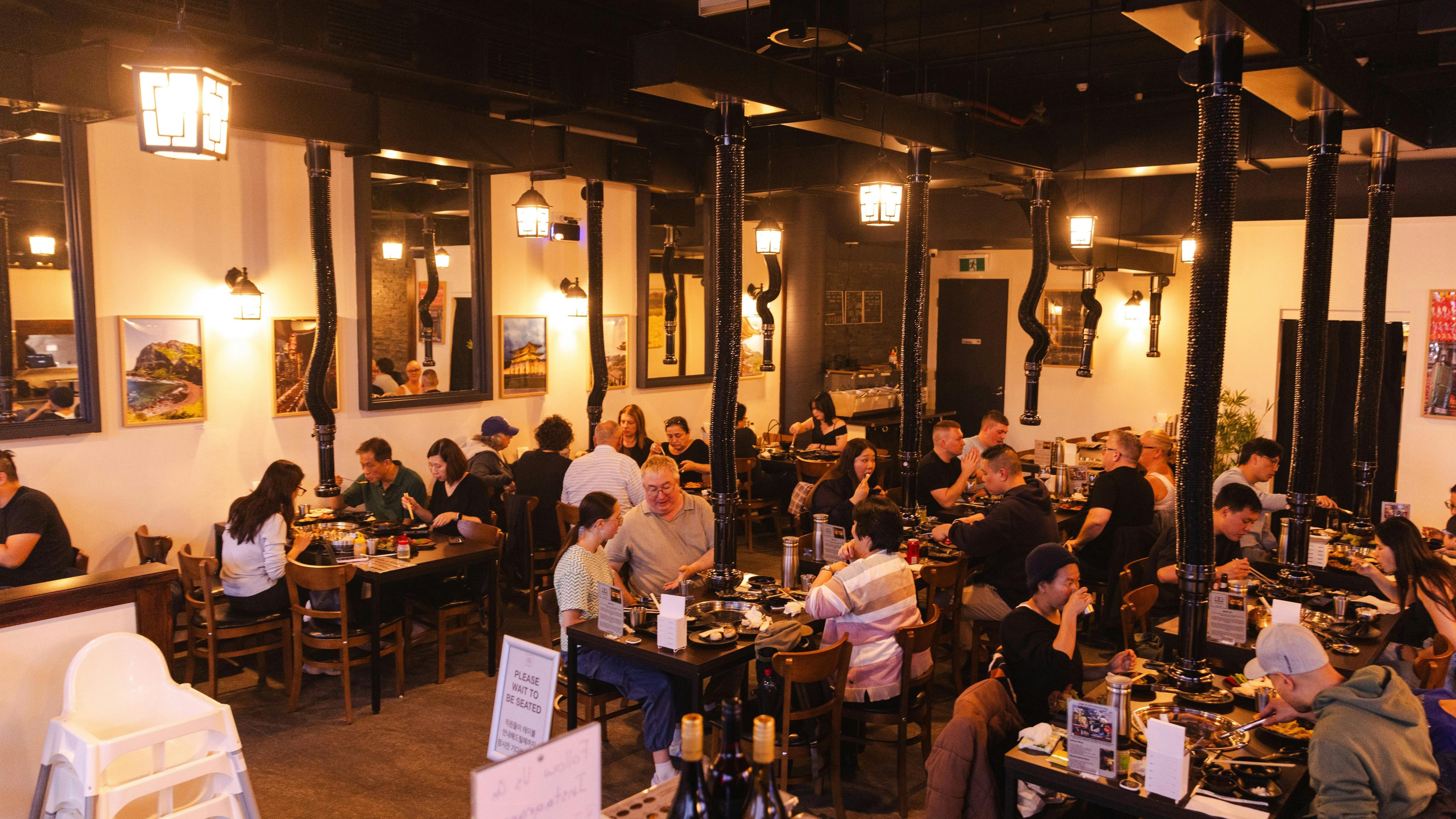 Customers at Jiggle.