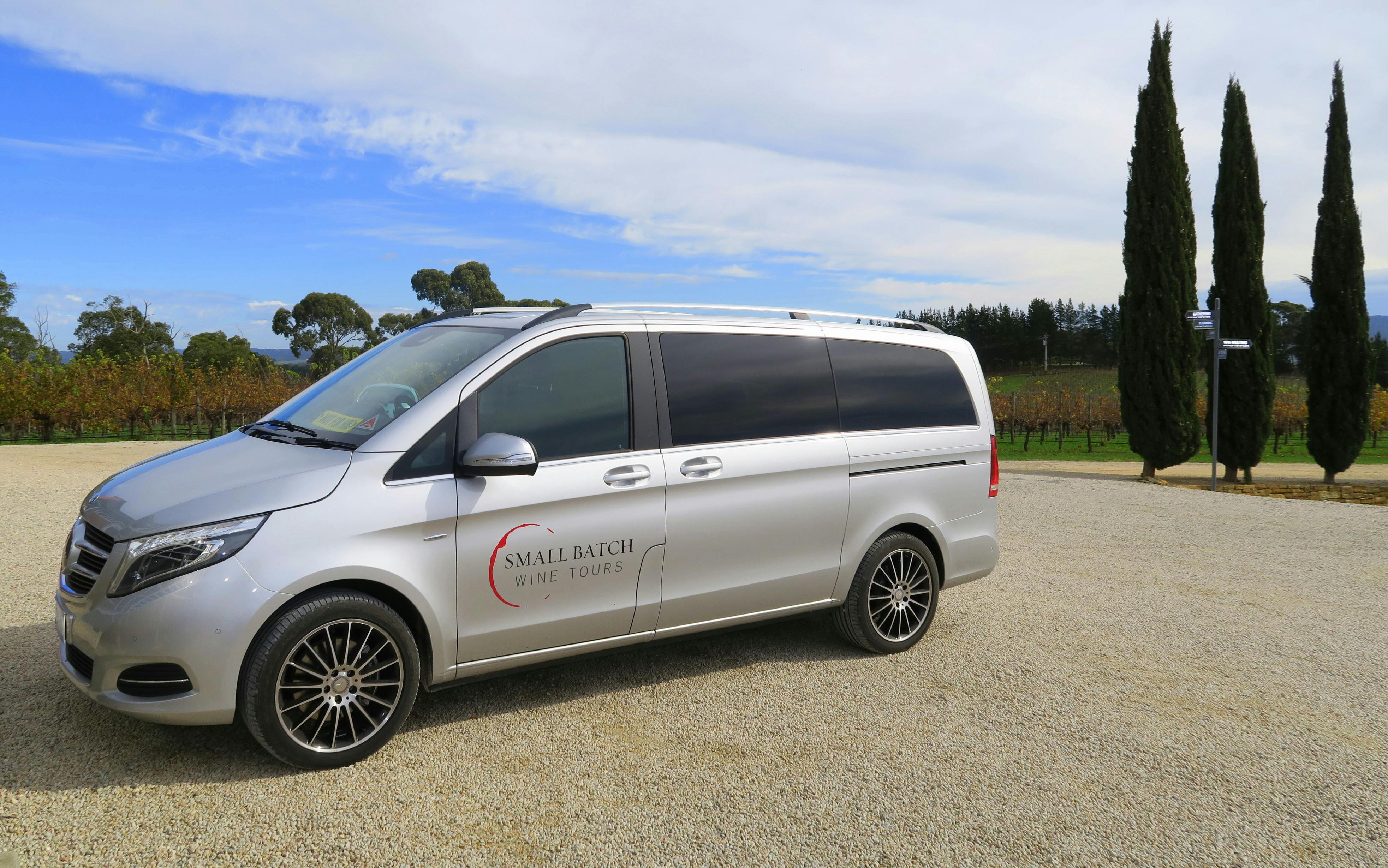 Small Batch Wine Tours vehicle - Mercedes Benz V250