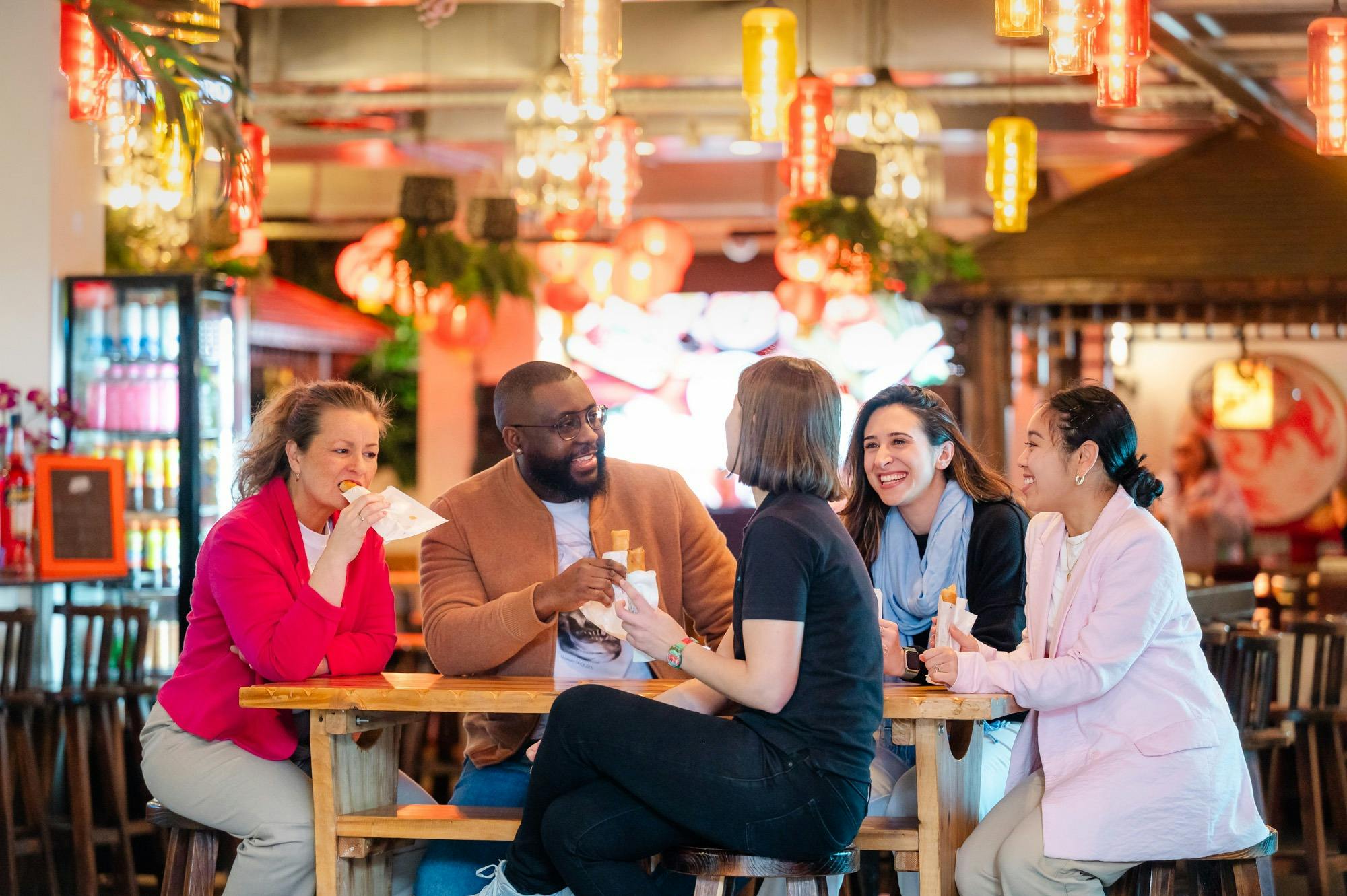 Visit fun spots for street food feeds on the Tastes of Chinatown food tour in Adelaide.