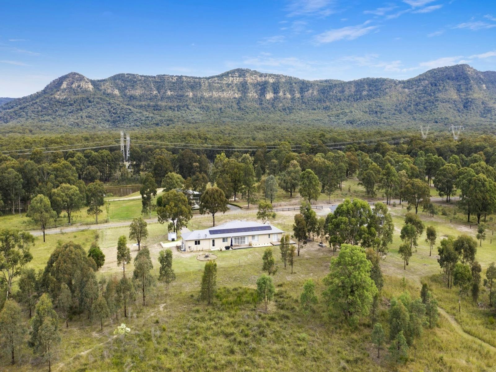 Kalamata Retreat - Aerial View (Back of House)