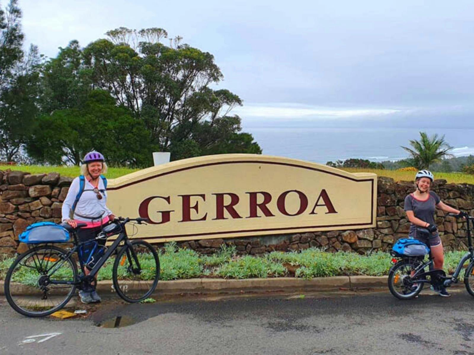 Thirroul to Huskisson 셀프 가이드 사이클을 타고 Gerroa에 도착하는 사이클리스트