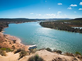 View of the majestic Murchison River, Kalbarri Western Australia