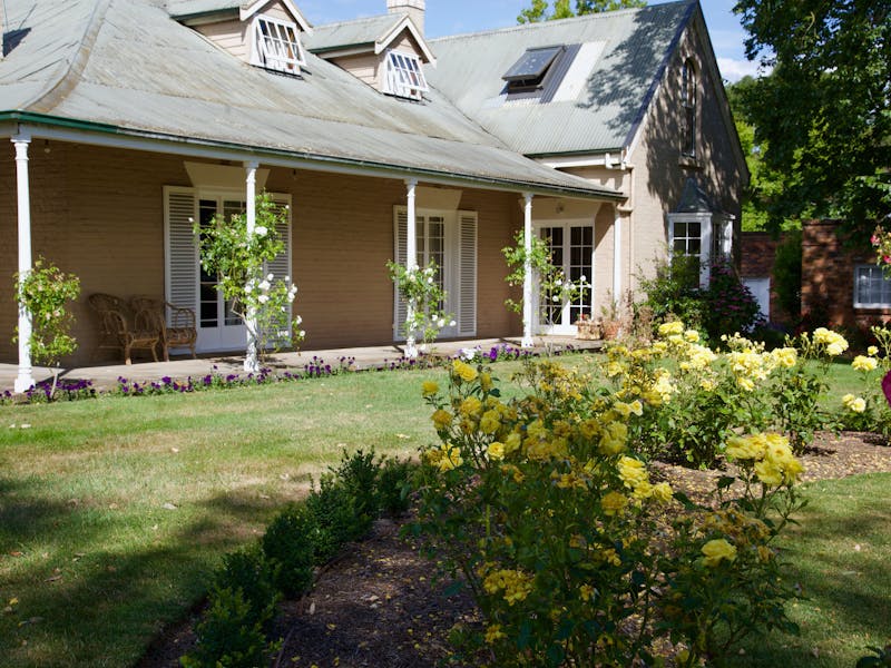 The old house, accommodation for up to 7 guests. Evandale