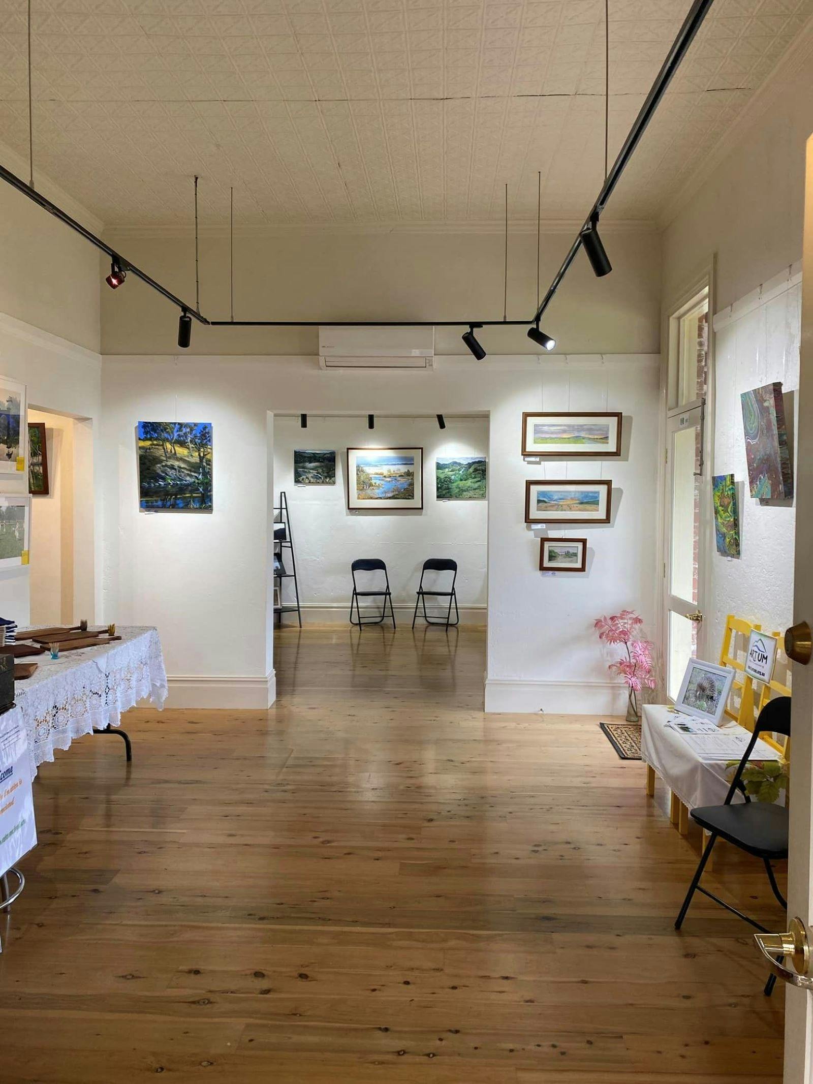 Inside Davis Cottage