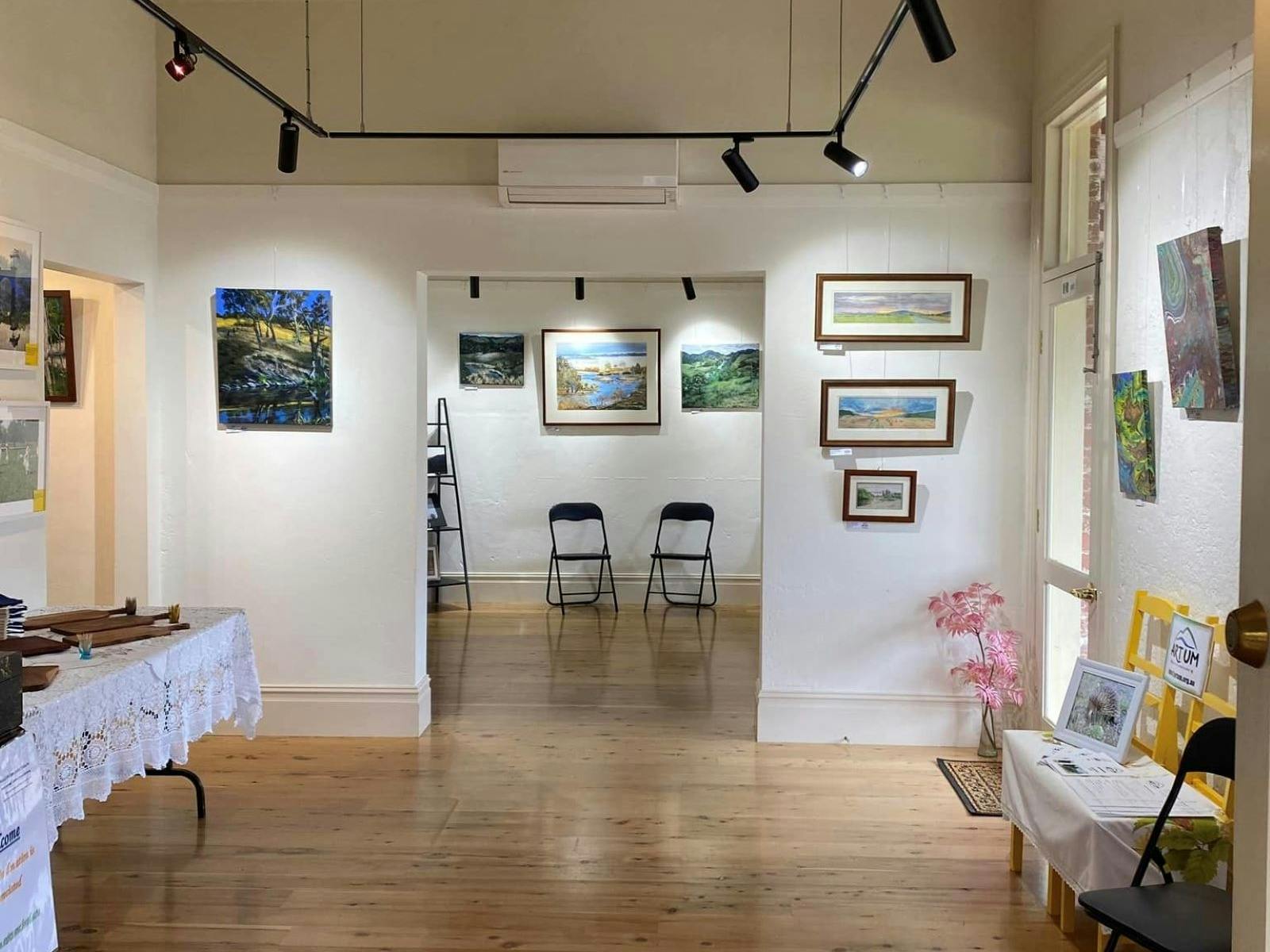 Inside Davis Cottage