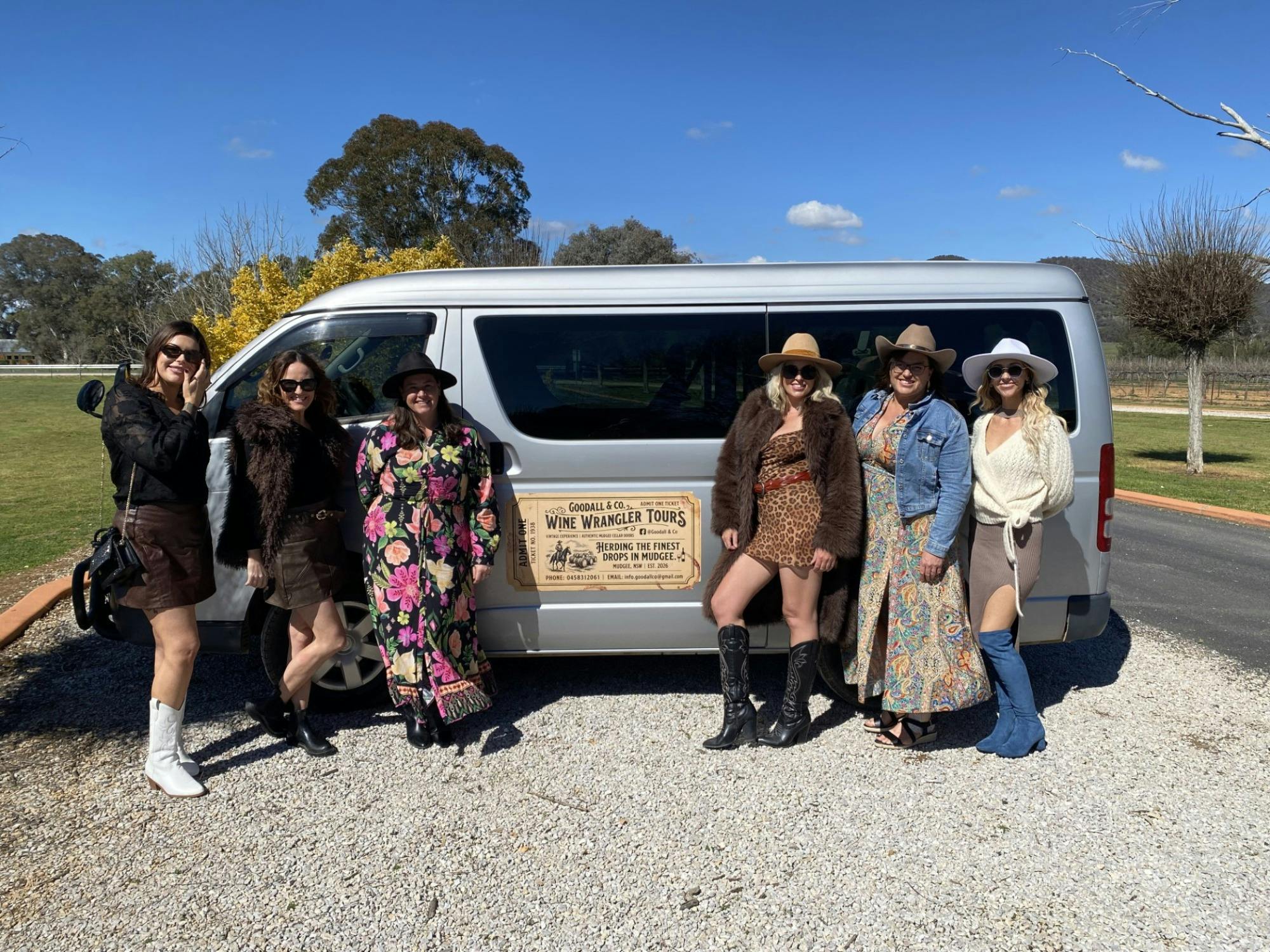 Goodall & Co Wine Wrangler Tours Guests