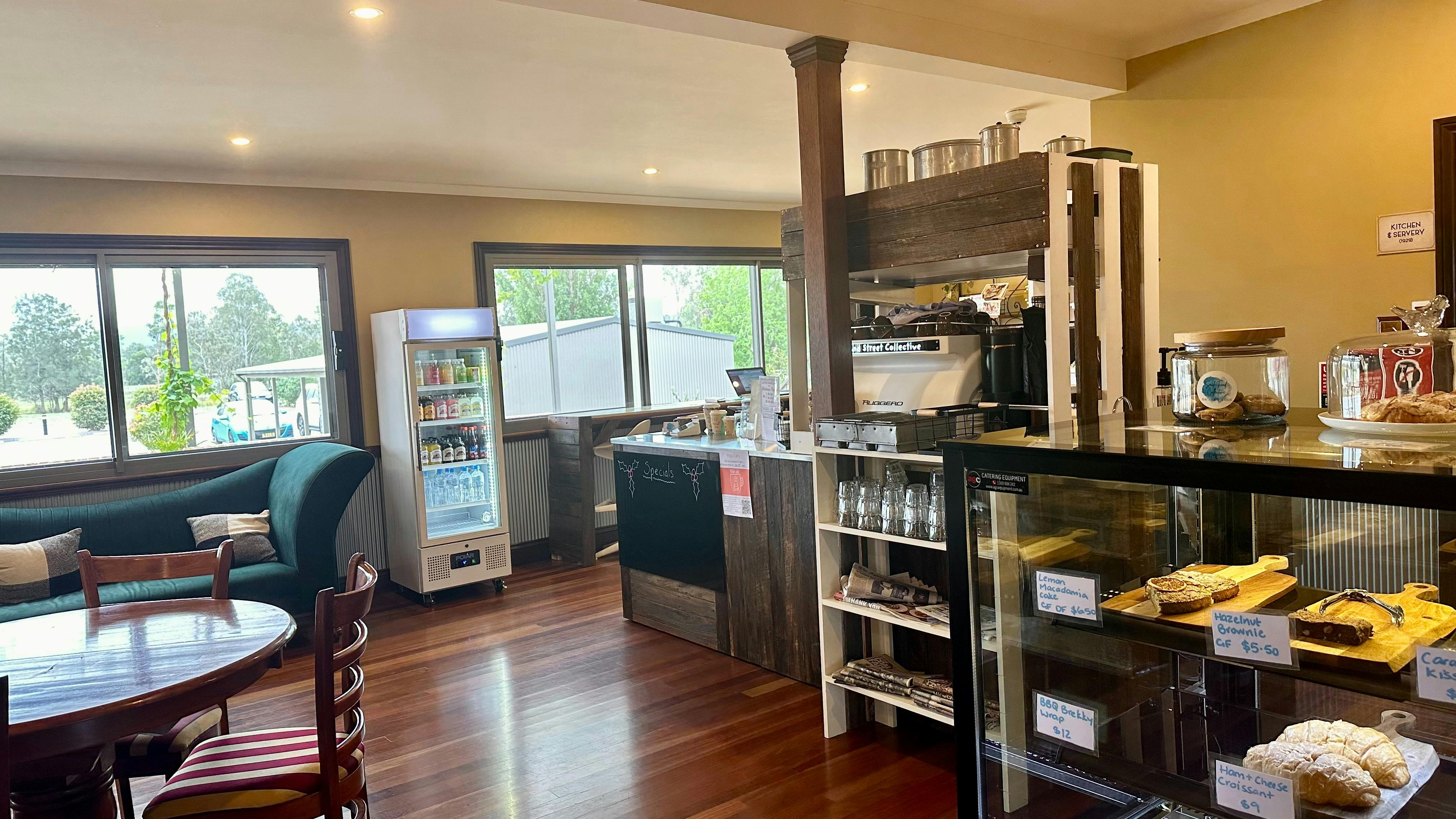 Maitland Street Collective front counter