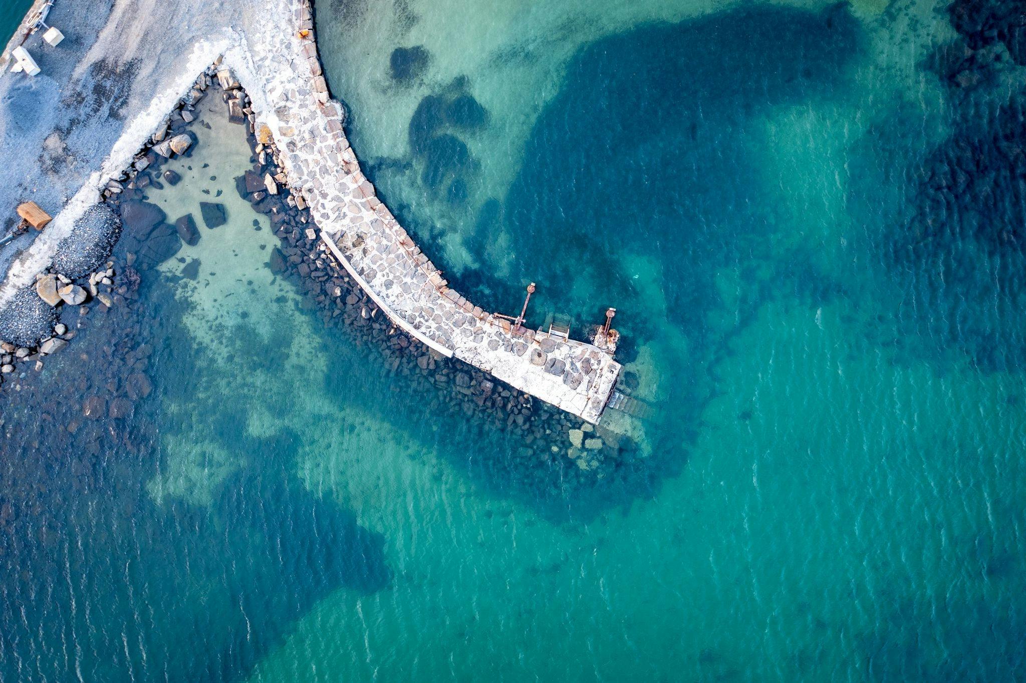 Safe swimming spots and great fishing  rocks