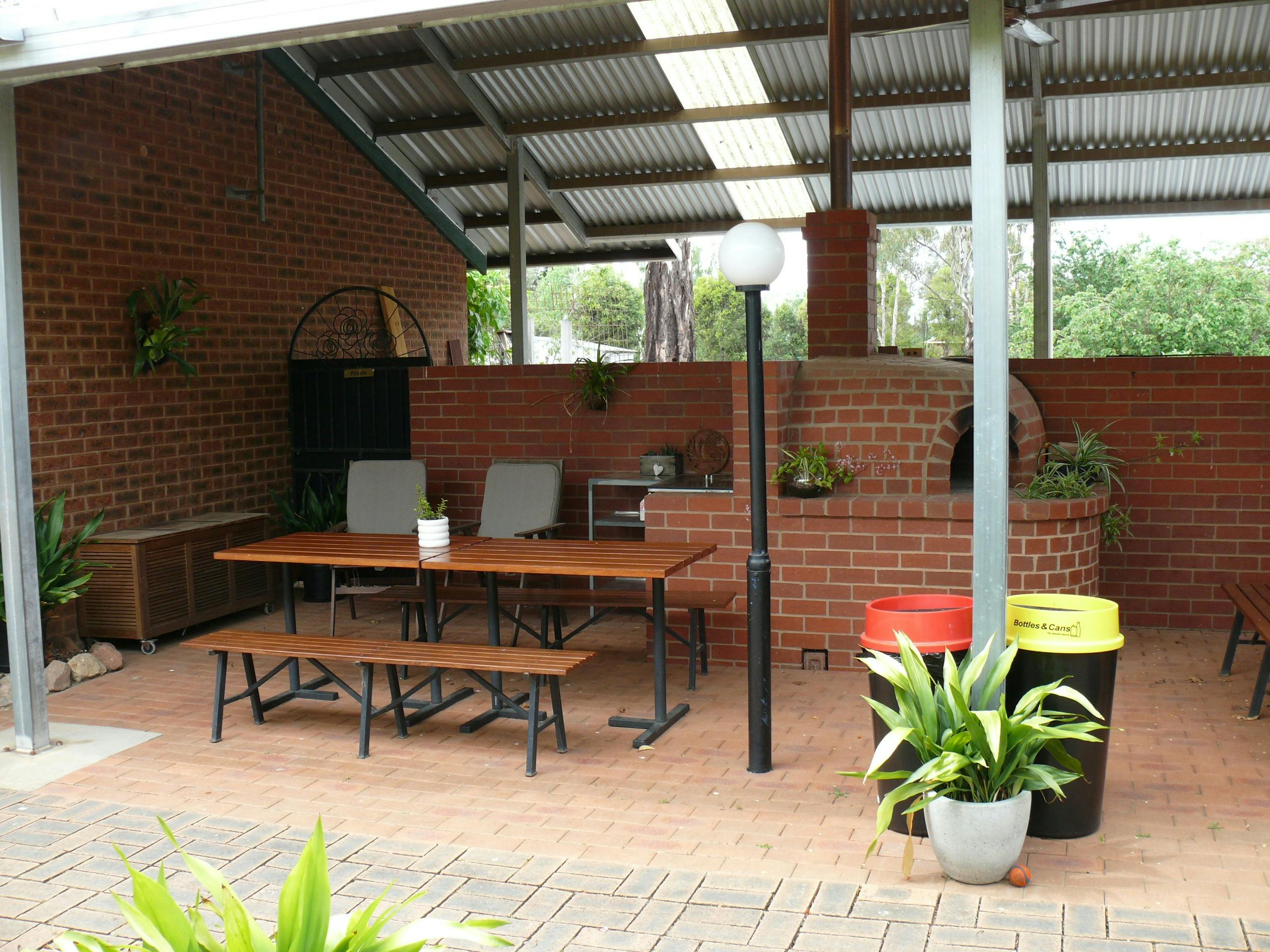 BBQ area