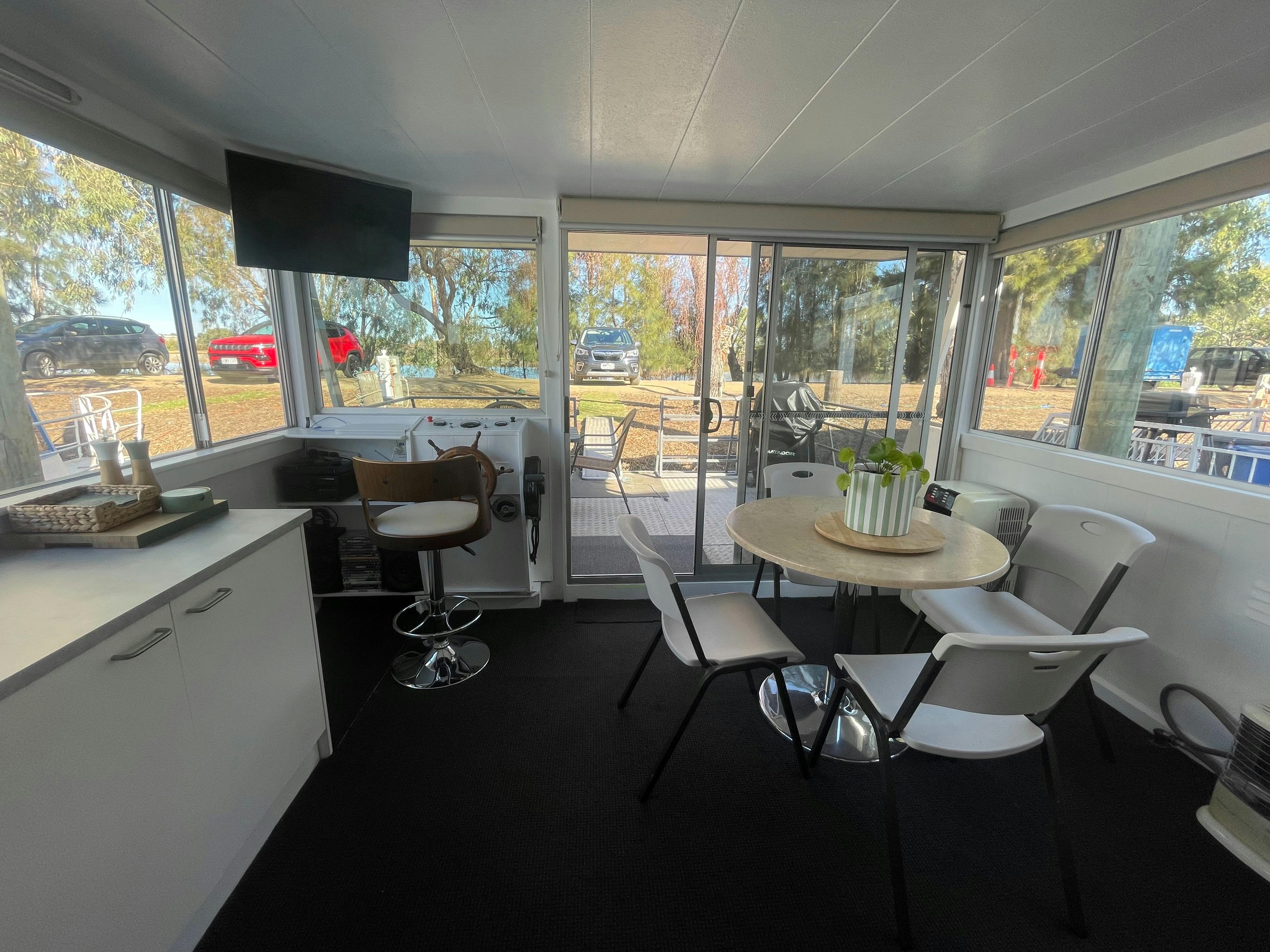 Heating and cooling, stove, fridge, great bbq - there's nothing else you need!