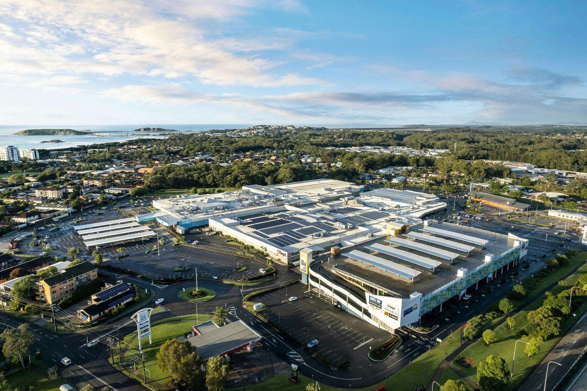 Park Beach Plaza Aerial View