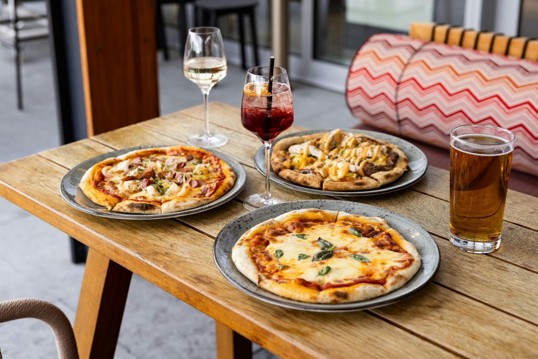 Signature pizzas