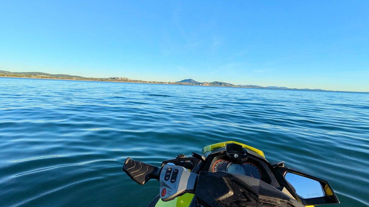 Jetski off Yeppoon, Queensland