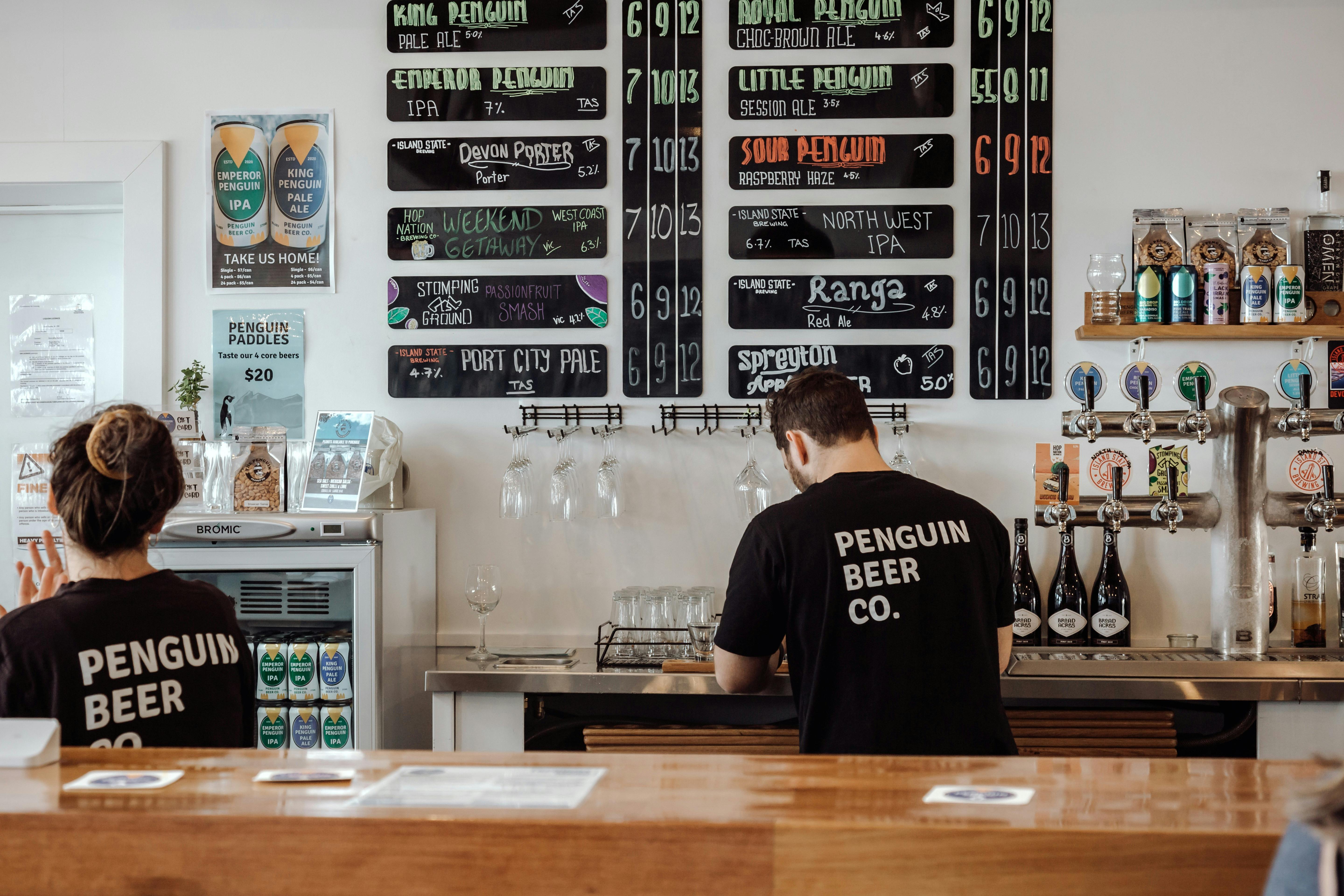 Lots of craft beer to taste and enjoy!