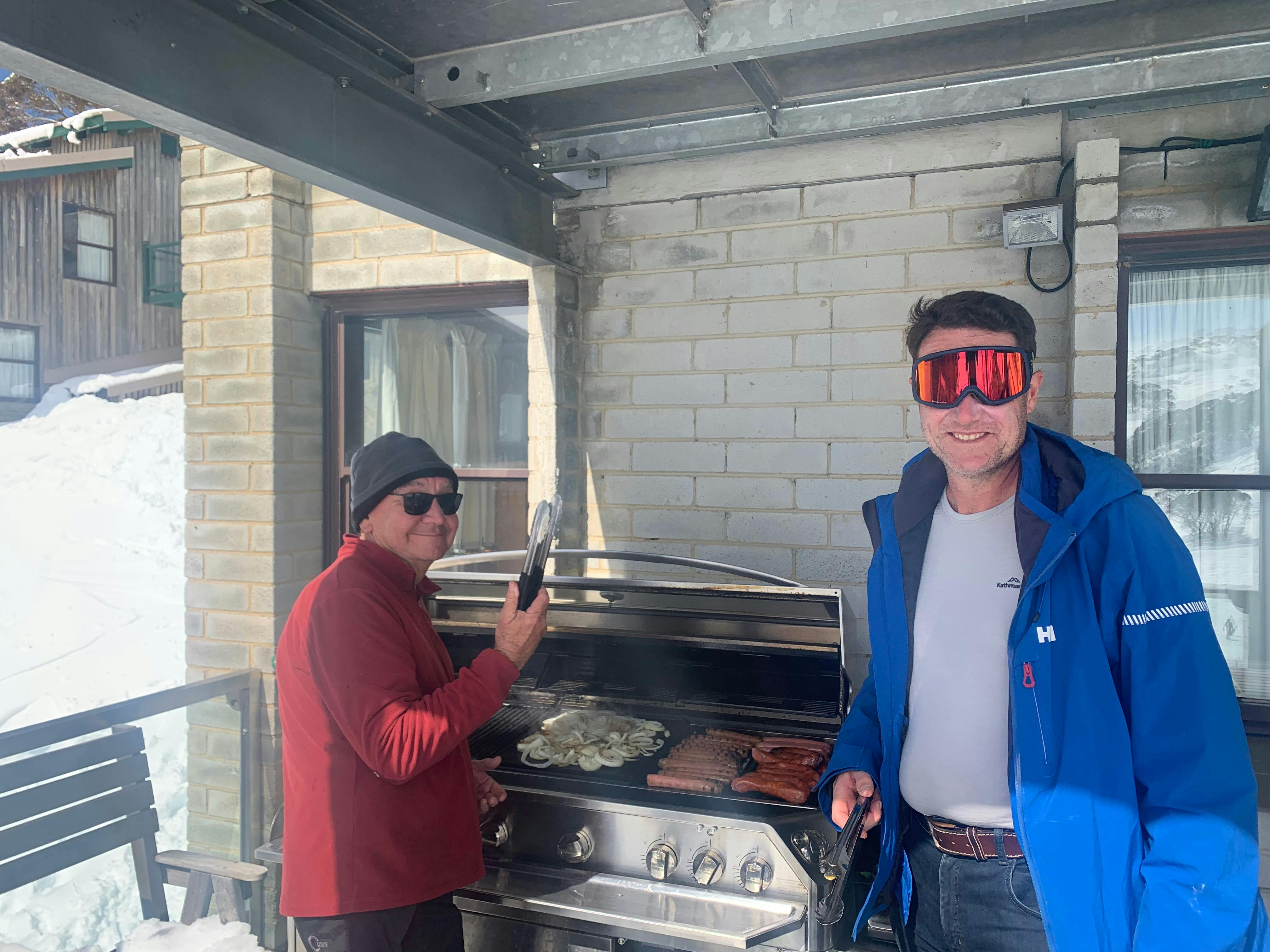 BBQの日に嵐を巻き起こすメンバーたち