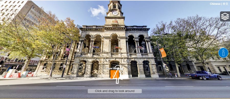 Adelaide Town Hall Virtual Tour
