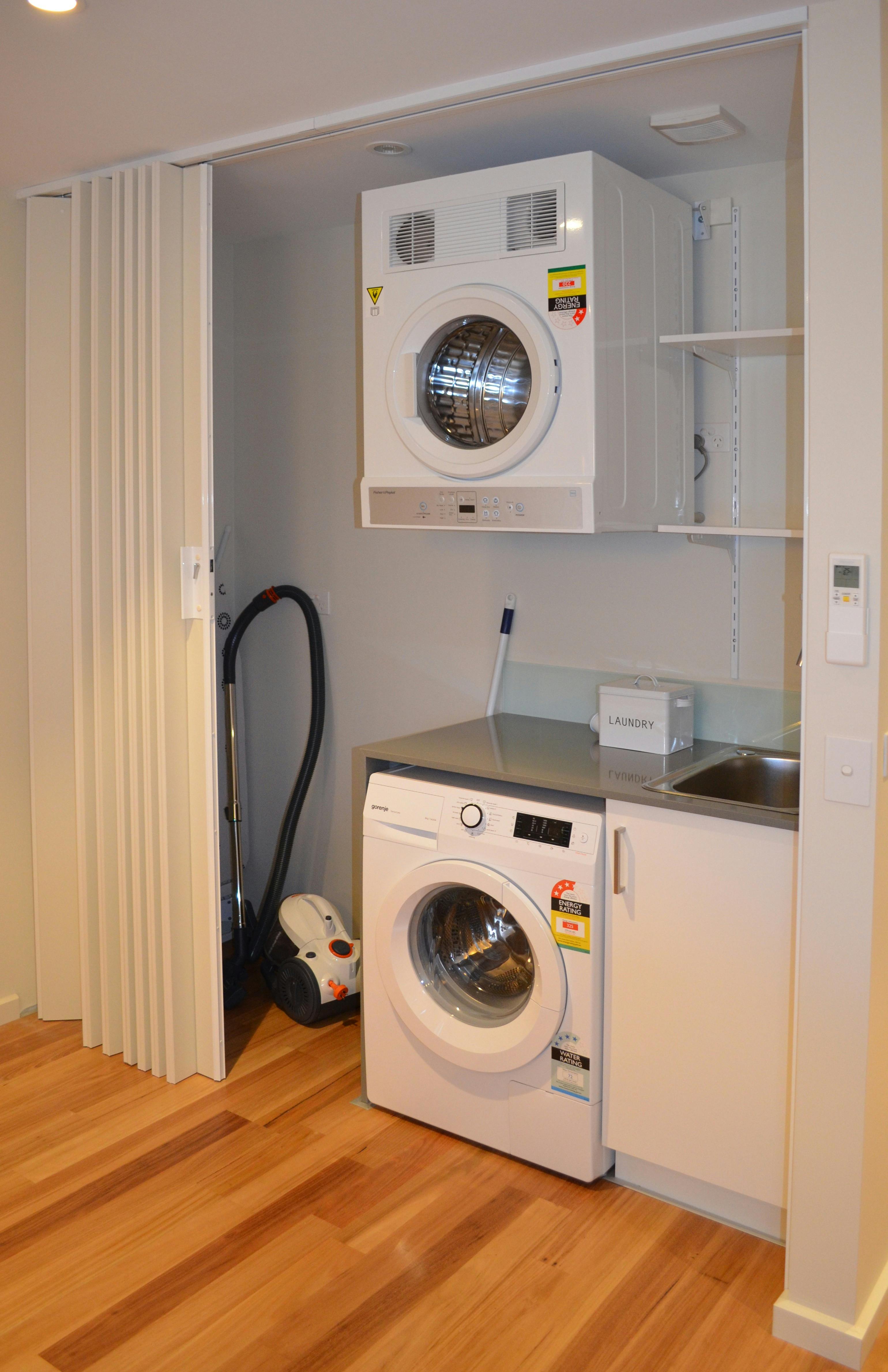 Private laundry facilities