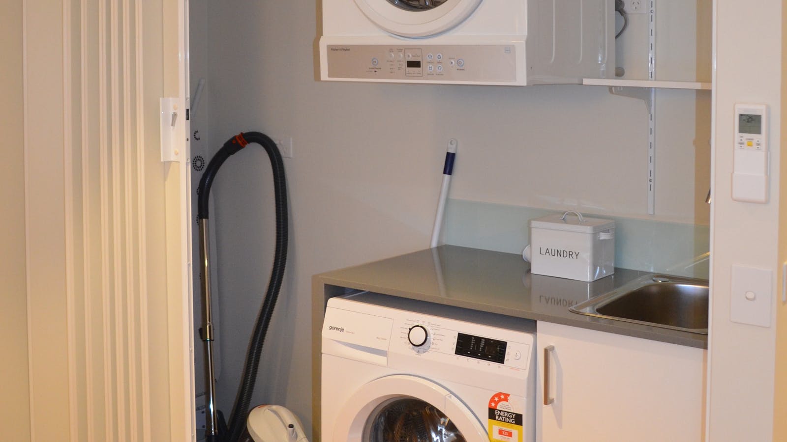 Private laundry facilities