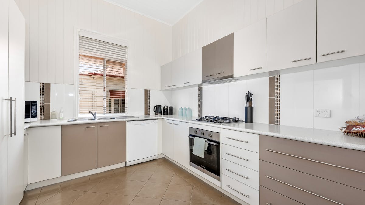 Functional kitchen with all appliances Functional kitchen with all appliances
